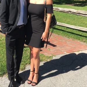 Line + Dot black dress